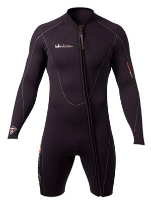 Freediving suit for scuba
