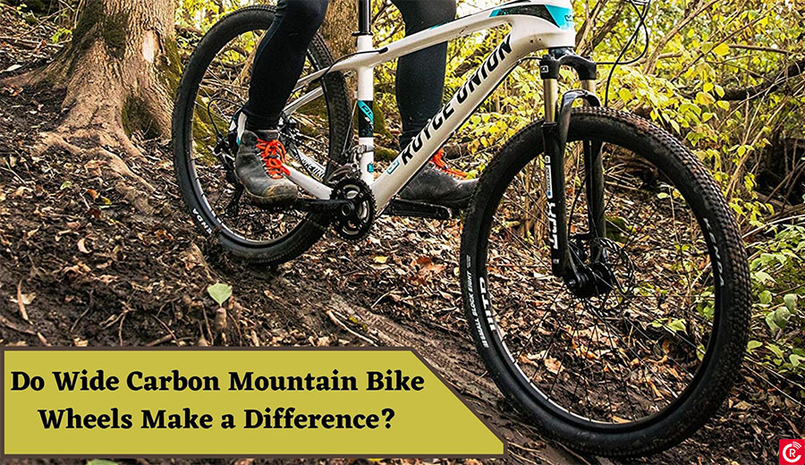 Do wide carbon mountain bike wheels make a difference?