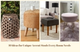 10 Ideas for Unique Accent Stools Every Room Needs